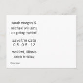 Sla de datum Briefkaart Foto 05 (Achterkant)