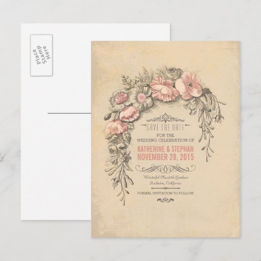  Sla de datum briefkaarten (Voorkant / Achterkant)