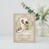  Sla de datum foto briefkaarten (Staand voorkant)