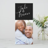 Sla de datum foto kaarten op (Staand voorkant)