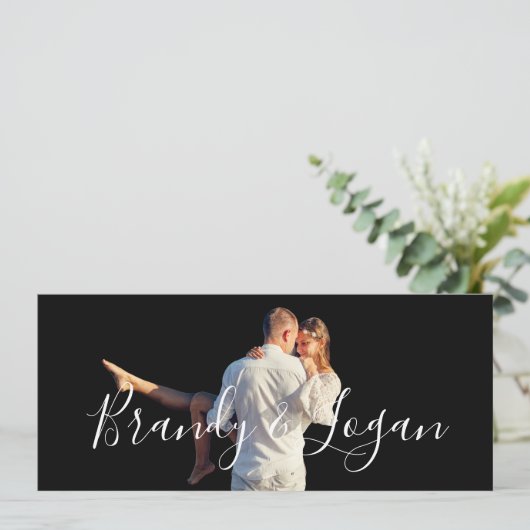 Sla de datum foto kaarten op (Staand voorkant)