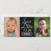 Sla de datum foto kaarten op (Achterkant)