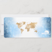 Sla de datum instapkaart Cruiseschip QRCode op Kaart (Achterkant)