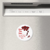 Sla de datum lieveheersbeestjes magneten (Insitu (Vaatwasser))