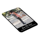 Sla de datum magneet gepersonaliseerde foto (Rechterzijde)