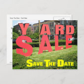 Sla de datum op (2) aankondigingskaart (Voorkant / Achterkant)