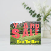 Sla de datum op (2) aankondigingskaart (Staand voorkant)