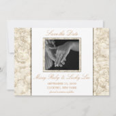 Sla de datum op aankondiging (Voorkant)