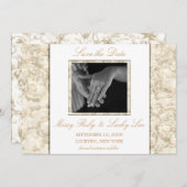 Sla de datum op aankondiging (Voorkant / Achterkant)