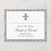 Sla de  datum op aankondigingskaart (Voorkant)