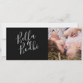 Sla de datum op foto kaarten (Achterkant)