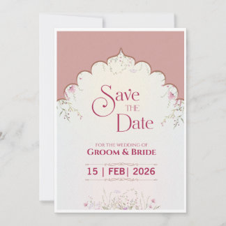 Sla de datum op Groeten Save The Date