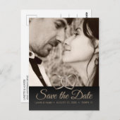 Sla de datum op - Jubileum - DIY Photo Briefkaart (Voorkant / Achterkant)