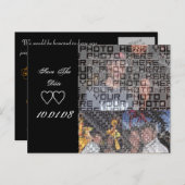 Sla de datum op met je foto's - aankondigingskaart (Voorkant / Achterkant)