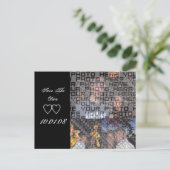 Sla de datum op met je foto's - aankondigingskaart (Staand voorkant)