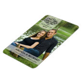 Sla de datum op - randloze aangepaste fotomagneten magneet (Linkerzijde)