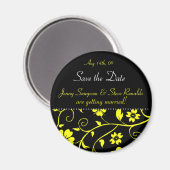 Sla de datum op - Trouwmagneet Magneet (Voorkant / Achterkant)