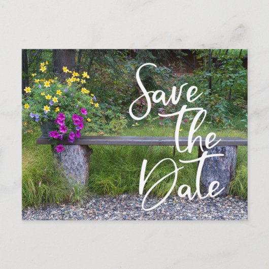 Sla de datum van gezinshereniging op het plattelan briefkaart (Voorkant)