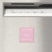 Sla de datum van het Cameo Roze op Magneet (Insitu (Vaatwasser))