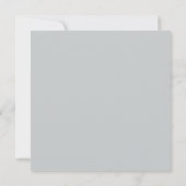Sla de datum van het huwelijk in Beige Classical m Save The Date (Achterkant)