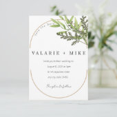 Sla de datum voor de bruiloft op save the date (Staand voorkant)