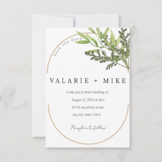 Sla de datum voor de bruiloft op save the date