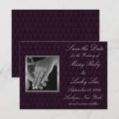 Sla de datum vrij aankondiging (Voorkant / Achterkant)