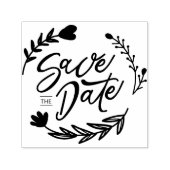 Sla de datum waarop de rubber stempel zichzelf ink (Design)