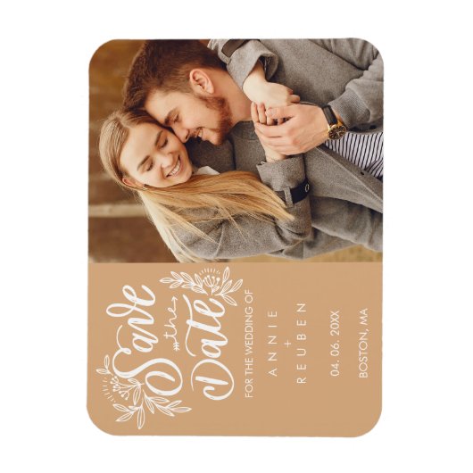 Sla de  handscriptfoto voor datum op magneet (Verticaal)