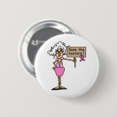 Sla de Hooters op! Ronde Button 5,7 Cm (Voorkant /achterkant)