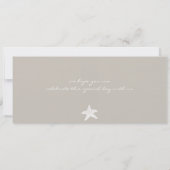 Sla de instapkaart datum op save the date (Achterkant)