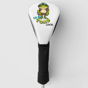 Sla de "pad" Jack, schattig spelen op woorden Golfheadcover