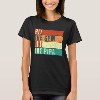 Sla de sportschool niet de Pipa Funny Gym Fitness  T-shirt