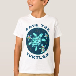 Sla de T-shirt van het Kind van de schildpadden op