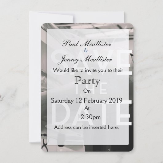 Sla de  Vliegtuig Datum op Kaart (Voorkant)