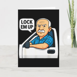 Sla de weg in dude sluit ze op Grappig voor mannen Kaart