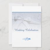 Sla de witte datumbogen op | Stropdas De Knot Wedd Kaart (Achterkant)