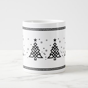 Sla Geluk: Tibetaans Geïnspireerde Kerstmug voor Extra Grote Beker