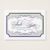 Sla gewoon de datum op Leslie Visitekaartjes (Voorkant)