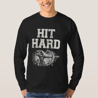 Sla Harde Boog Boogschutter Sterkte Krijger T-shirt