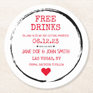 Sla het Onderzetter Datum op (rood)