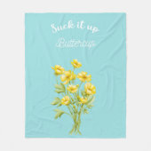 Sla het op Buttercup Fleece Deken (Voorkant)