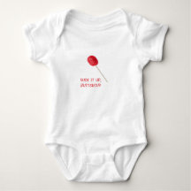 Sla het op Buttercup met Red Lollipop
