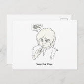 SLA HET SHIRE(TM) Briefkaart OP (Voorkant / Achterkant)