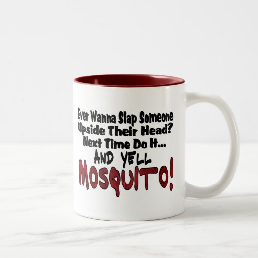 Sla Me & de Mug Tweekleurige Koffiemok (Rechts)