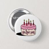 sla me op ( Birthday Boy ) Ronde Button 5,7 Cm (Voorkant /achterkant)