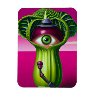 Sla met oog magneet