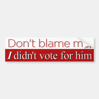 Sla Mij Niet, II Bumpersticker
