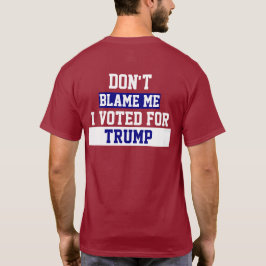 Sla Mij Niet Trump "Drain de Moeras" T-Shirt