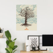 Sla onze bomen op poster (Thuiskantoor)